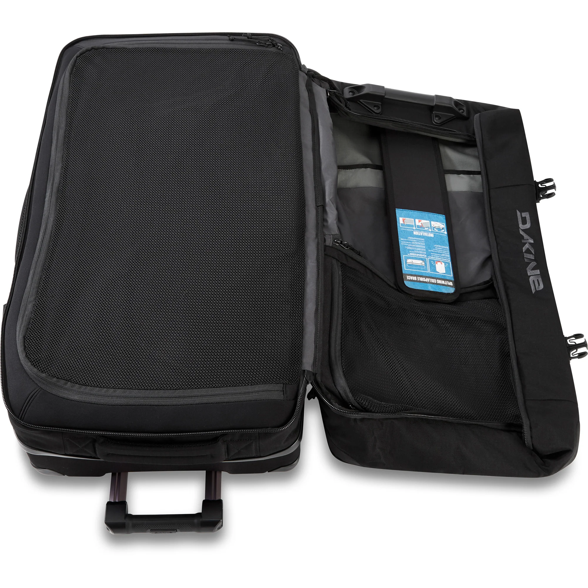 Split Roller Bag 85L - Black - Image 8